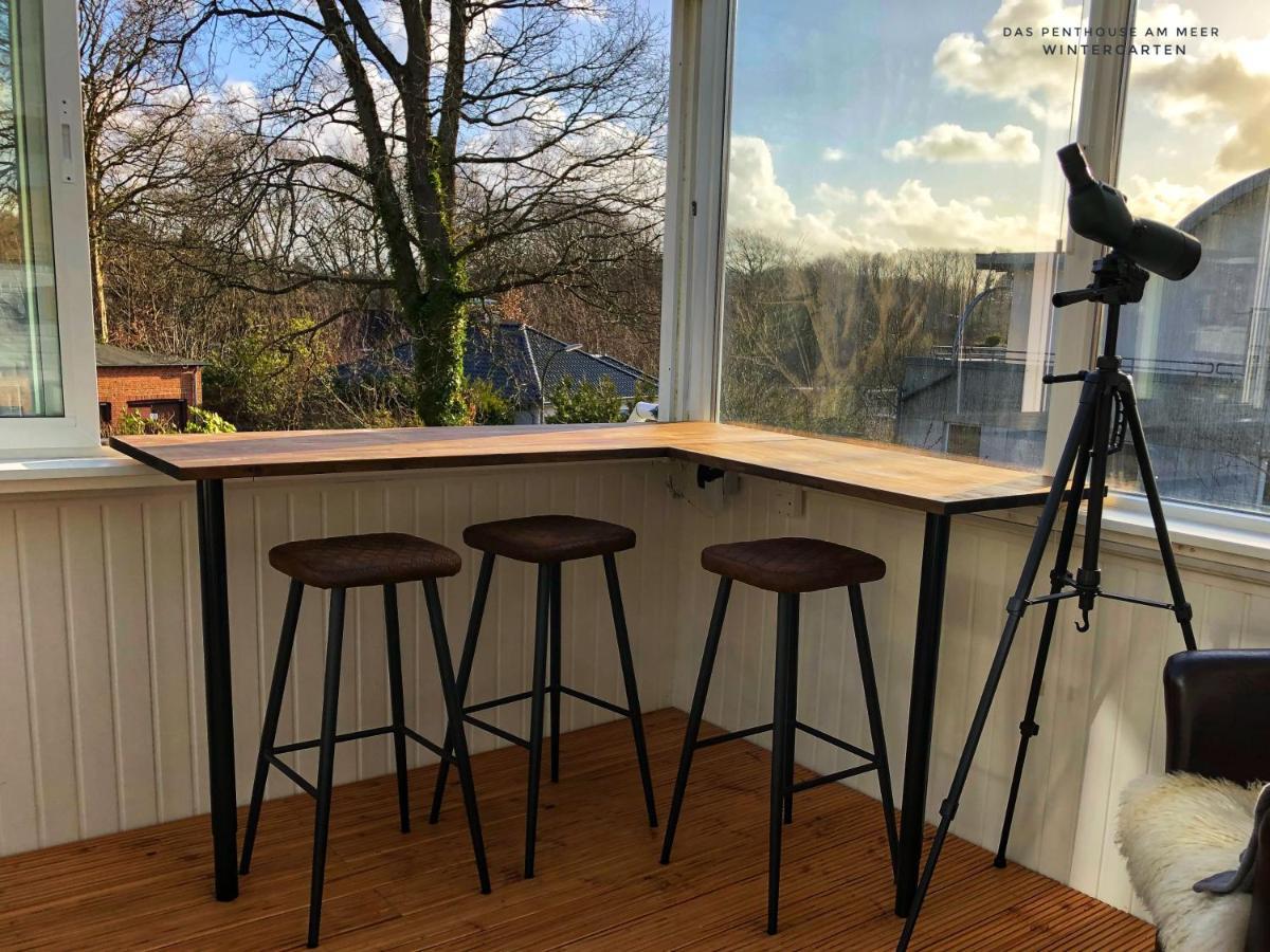 Das Penthouse Am Meer - Logenplatz An Der Foerde - Lyksborg Eksteriør billede