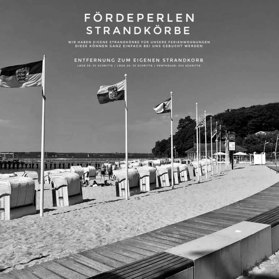 Das Penthouse Am Meer - Logenplatz An Der Foerde - Lyksborg Eksteriør billede