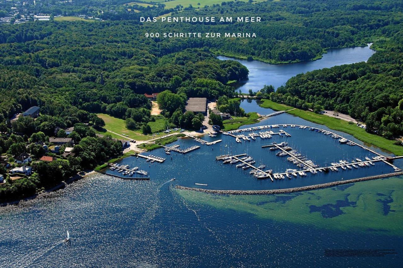 Das Penthouse Am Meer - Logenplatz An Der Foerde - Lyksborg Eksteriør billede